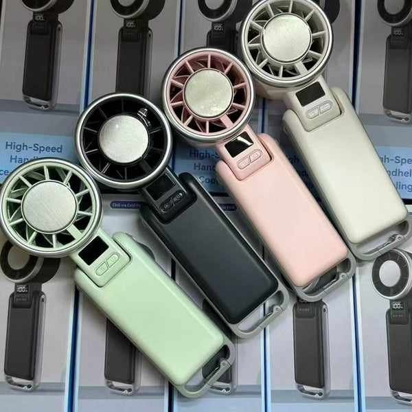Foldable Handheld Turbo Electric Fan